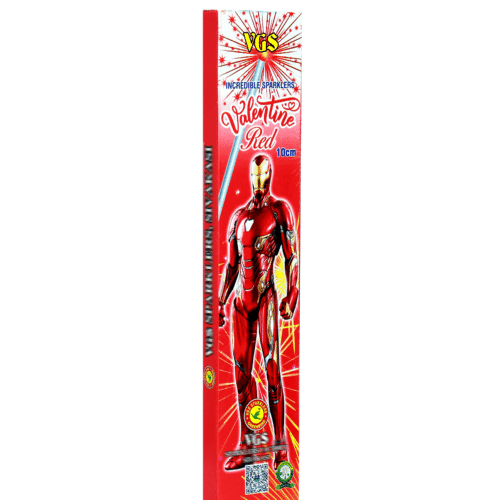 10CM Red Sparklers
