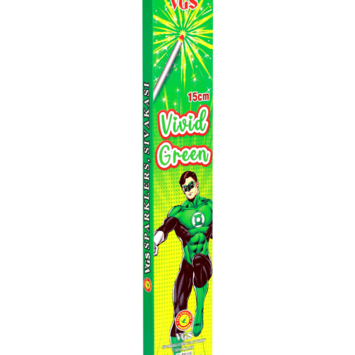 15CM Green Sparklers