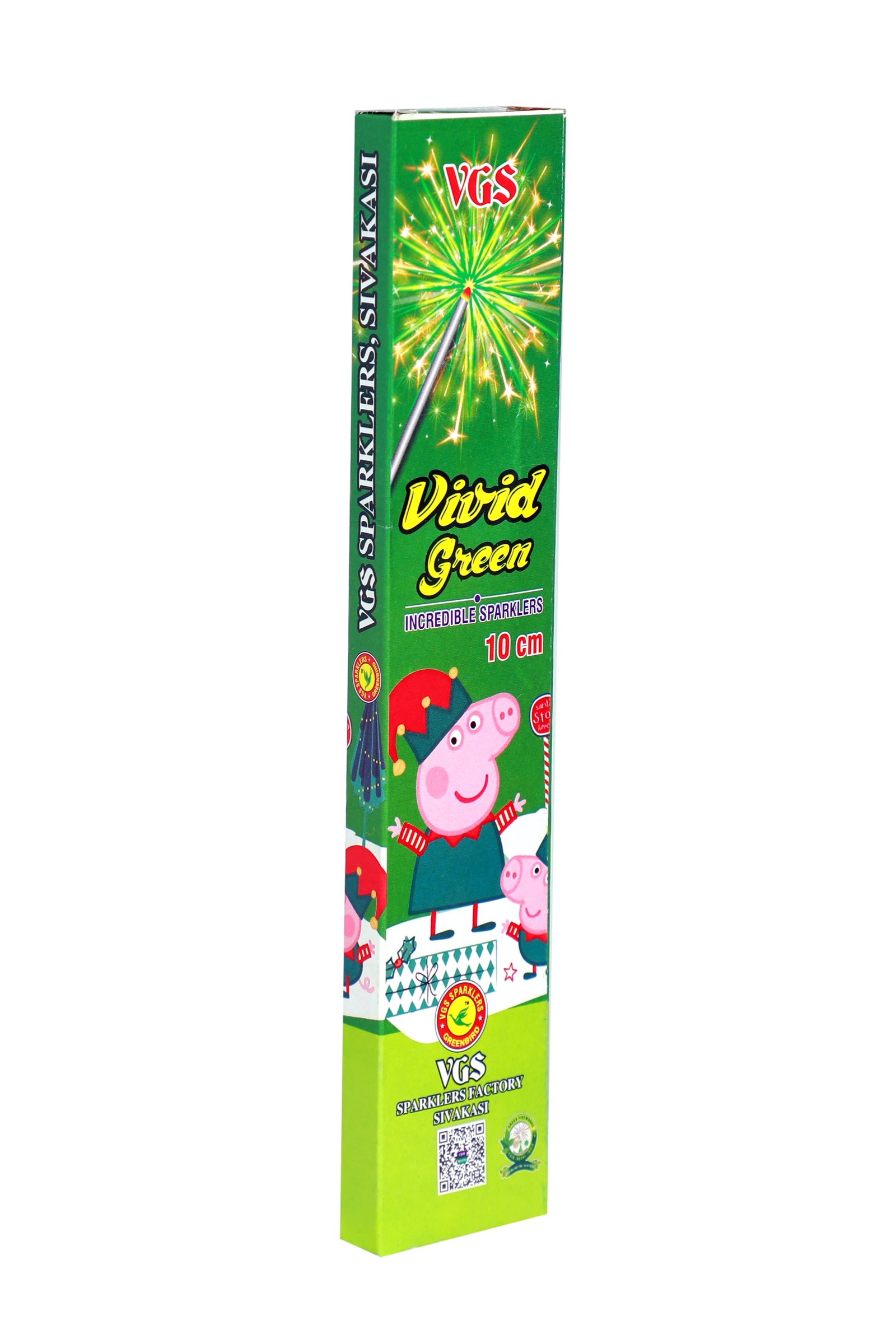 1775993049.jpg Green Sparklers 10 CM