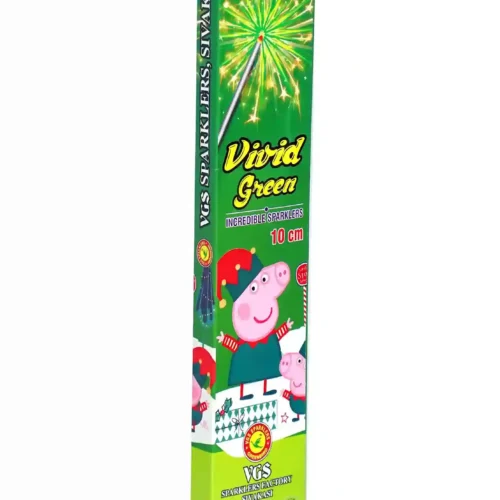 10 CM Green Sparklers